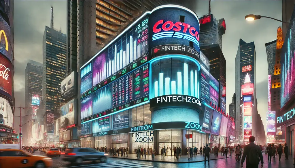 FintechZoom Costco Stock in times square