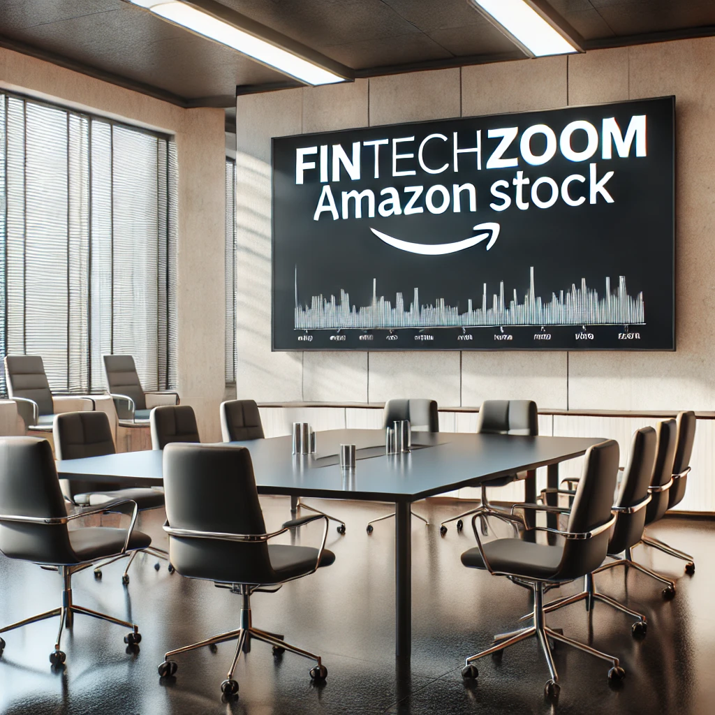 fintechzoom amazon stock meeting office