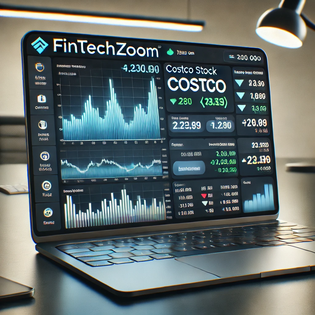 stock market check of costco stock on fintechzoom