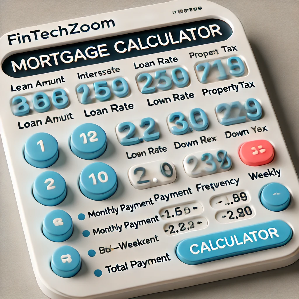 FintechZoom Mortgage Calculator