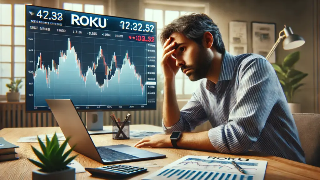 Roku stock Chart