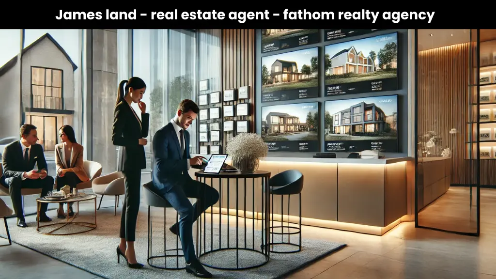 james land - real estate agent - fathom realty agency